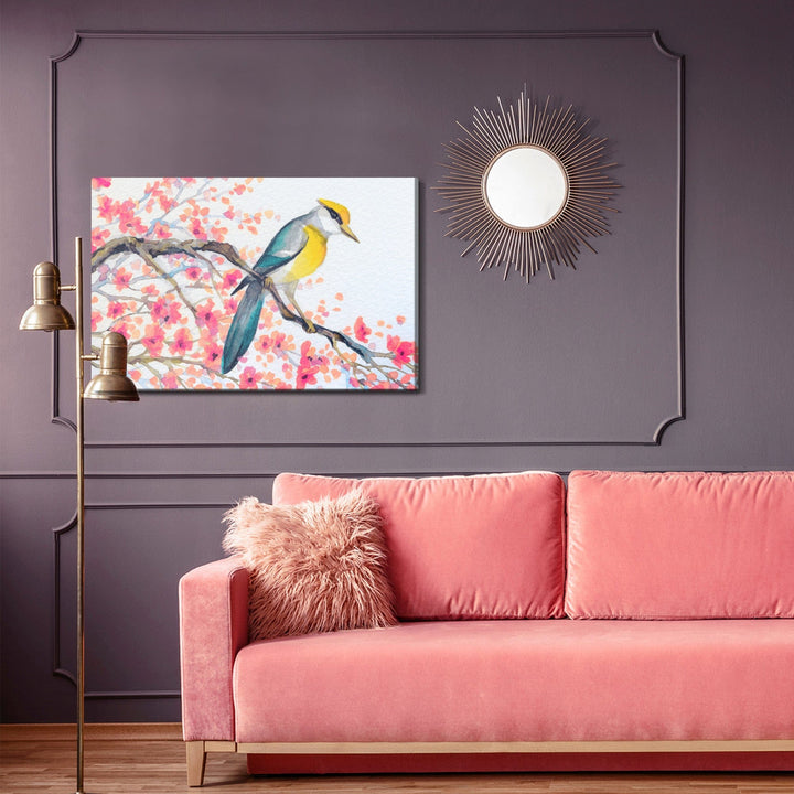 Kanva - Putni un ziedi uz koka, N-811 X-ART