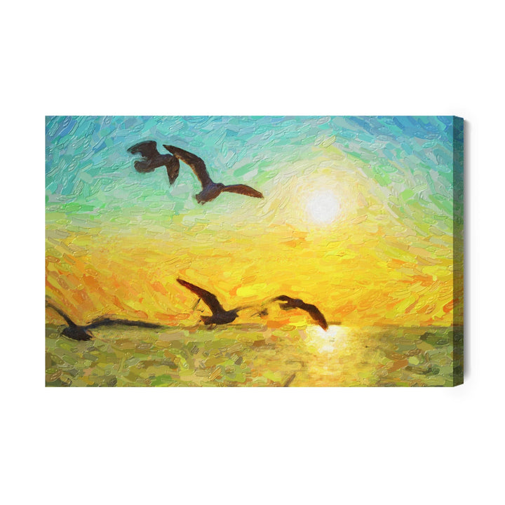 Kanva - Putni uz jūras, N-821 X-ART