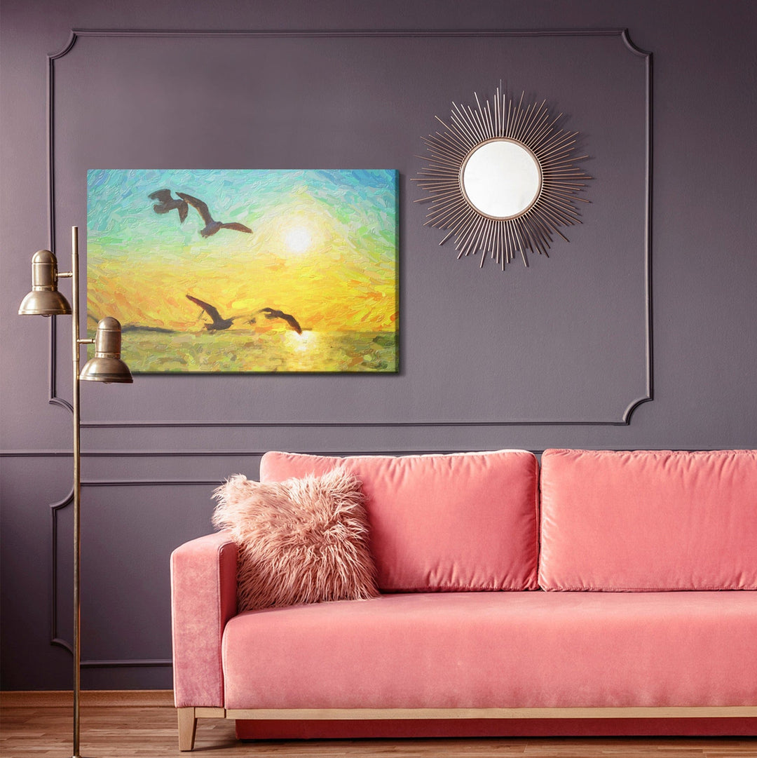 Kanva - Putni uz jūras, N-821 X-ART