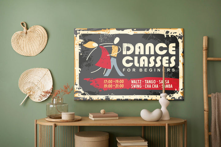 Kanva - Retro deju skola, N-2919 X-ART