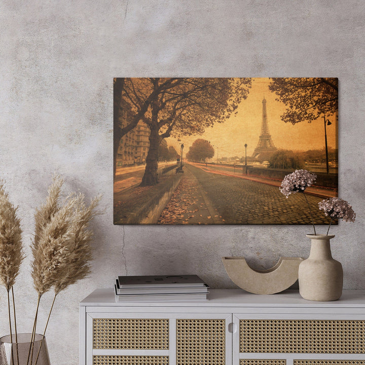 Kanva - Retro Parīzes ielas, N-1078 X-ART