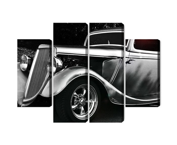 Kanva - Retro stila Hot Rod automašīna, N-3179 X-ART