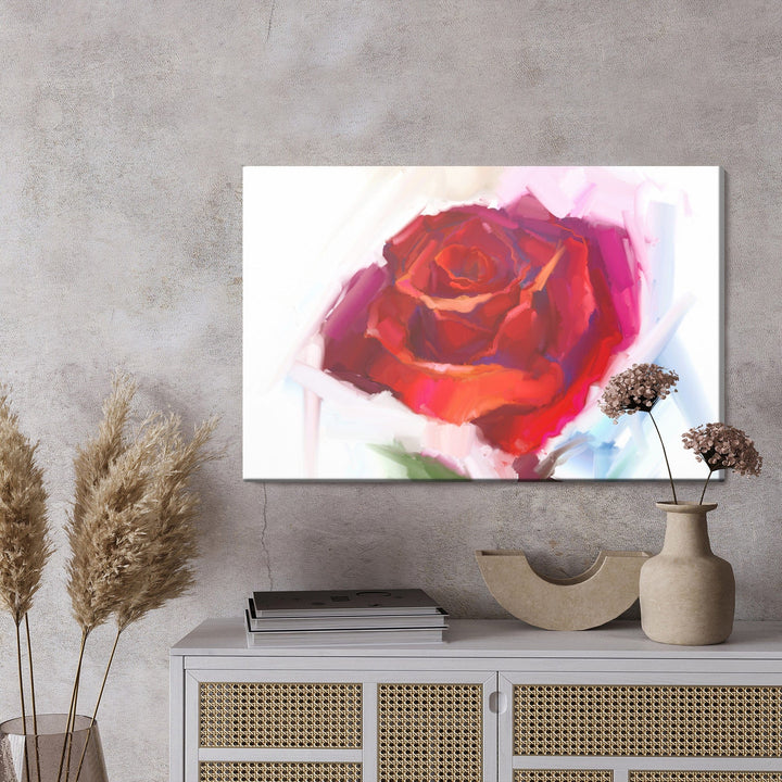 Kanva - Roze, kas gleznota, N-1328 X-ART