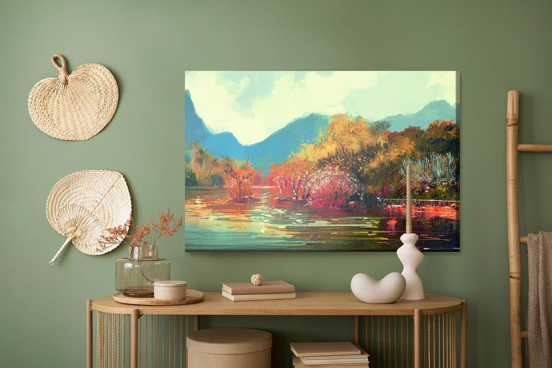 Kanva - Rudens ainava, it kā gleznota, N-1185 X-ART