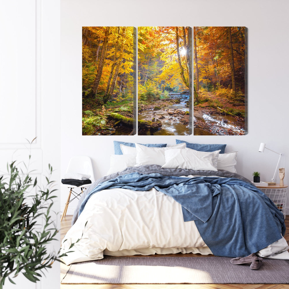 Kanva - Rudens meža ainava, N-1879 X-ART