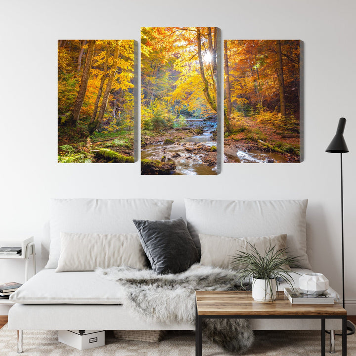 Kanva - Rudens meža ainava, N-1880 X-ART