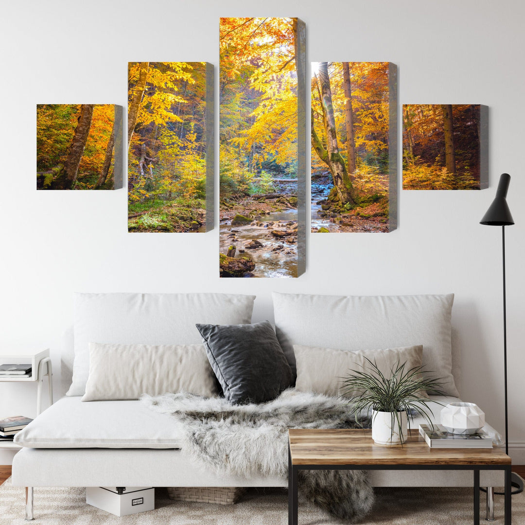 Kanva - Rudens meža ainava, N-1883 X-ART