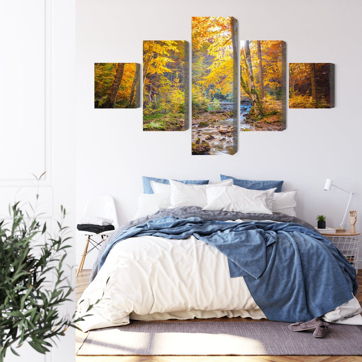 Kanva - Rudens meža ainava, N-1883 X-ART