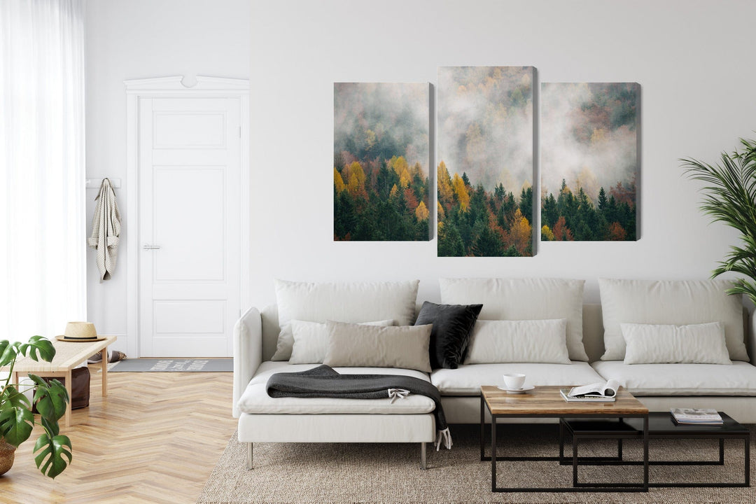 Kanva - Rudens mežs miglā, N-1960 X-ART