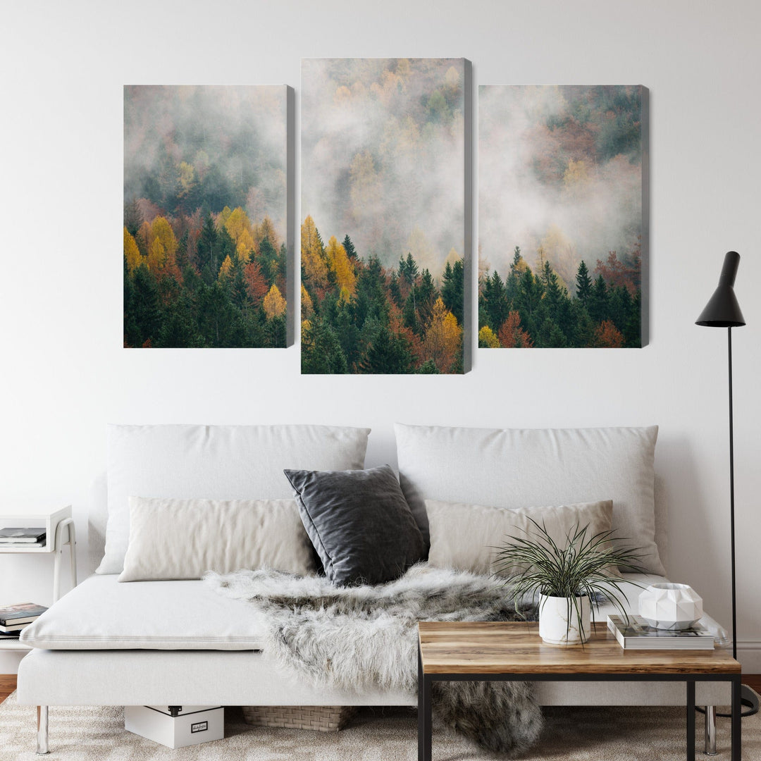 Kanva - Rudens mežs miglā, N-1960 X-ART