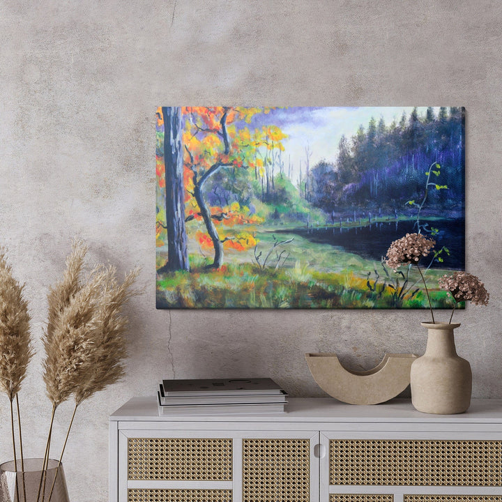 Kanva - Rudens mežs vakarā, N-1168 X-ART