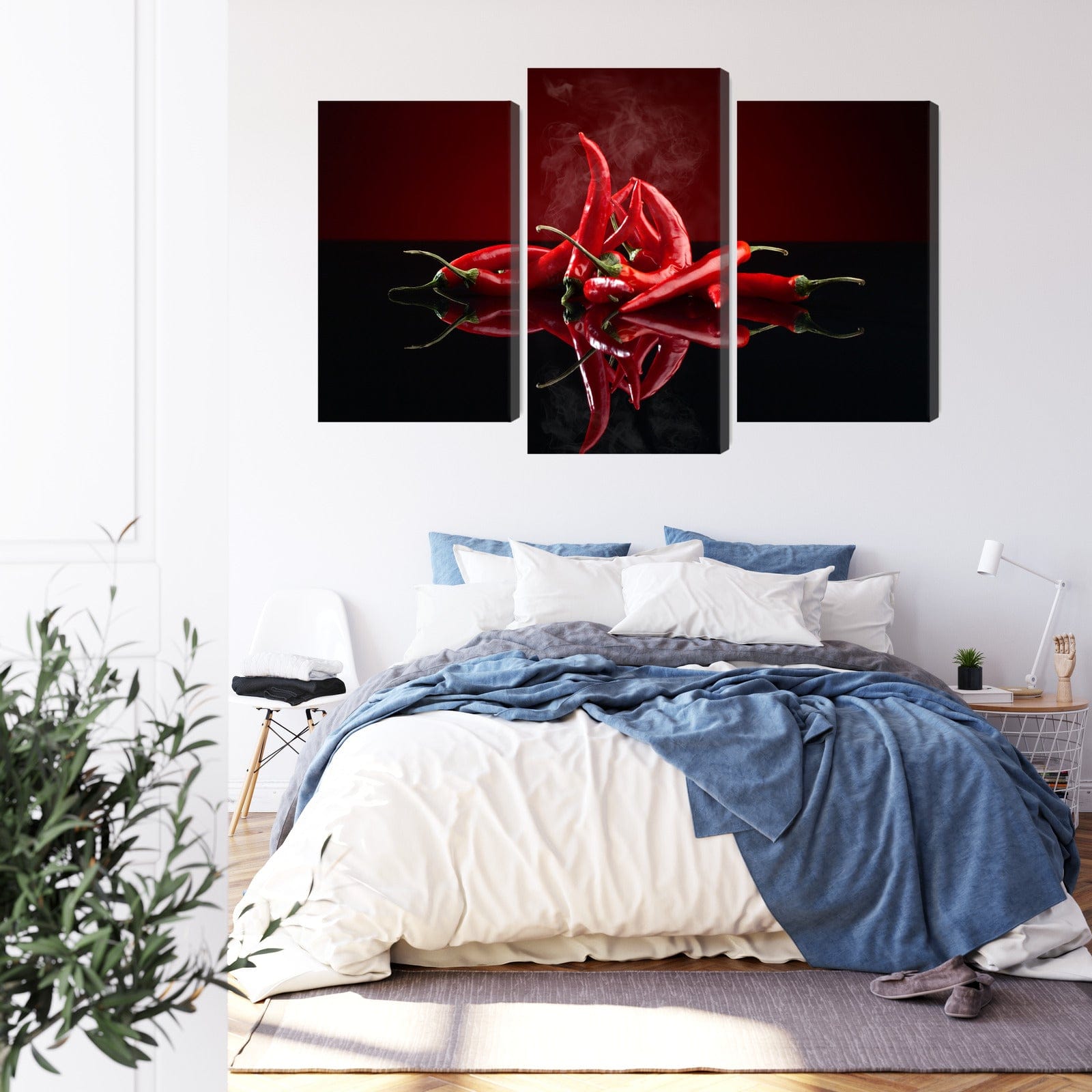 Kanva - Sarkanie čili pipari, N-3136 X-ART