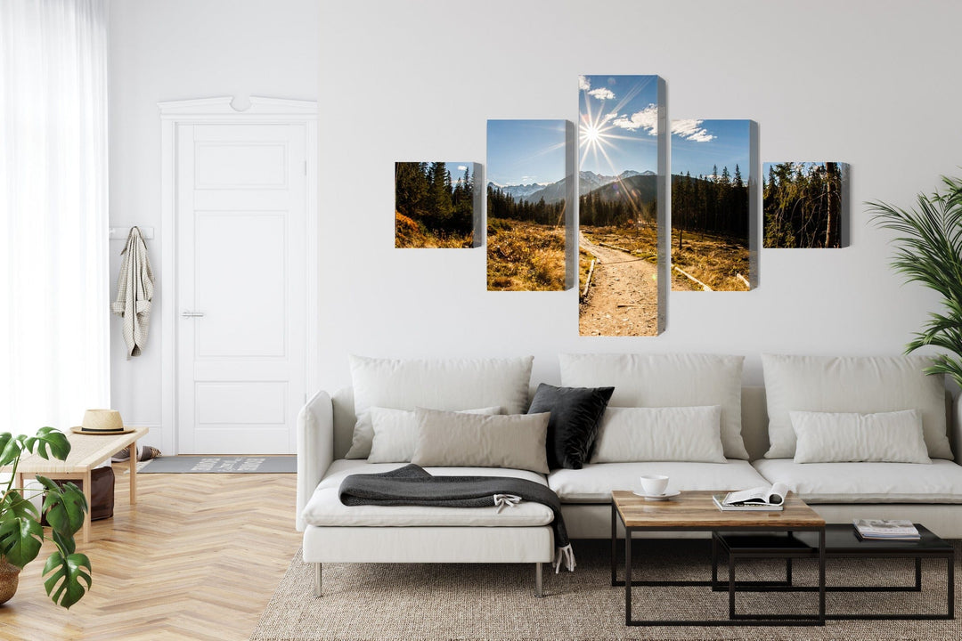 Kanva - Saulains diena Tatru kalnos 3D, N-4364 X-ART