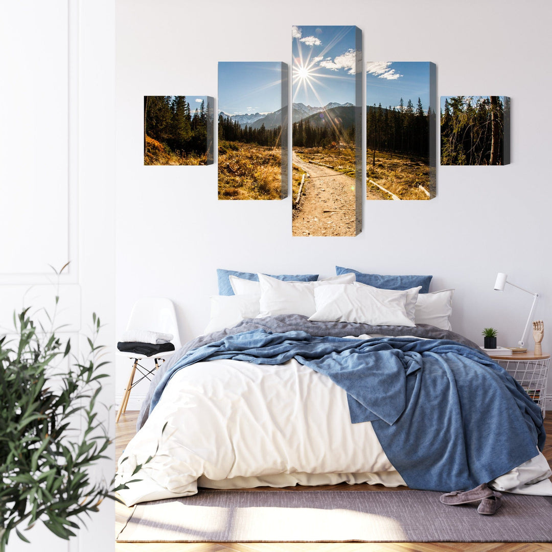 Kanva - Saulains diena Tatru kalnos 3D, N-4364 X-ART