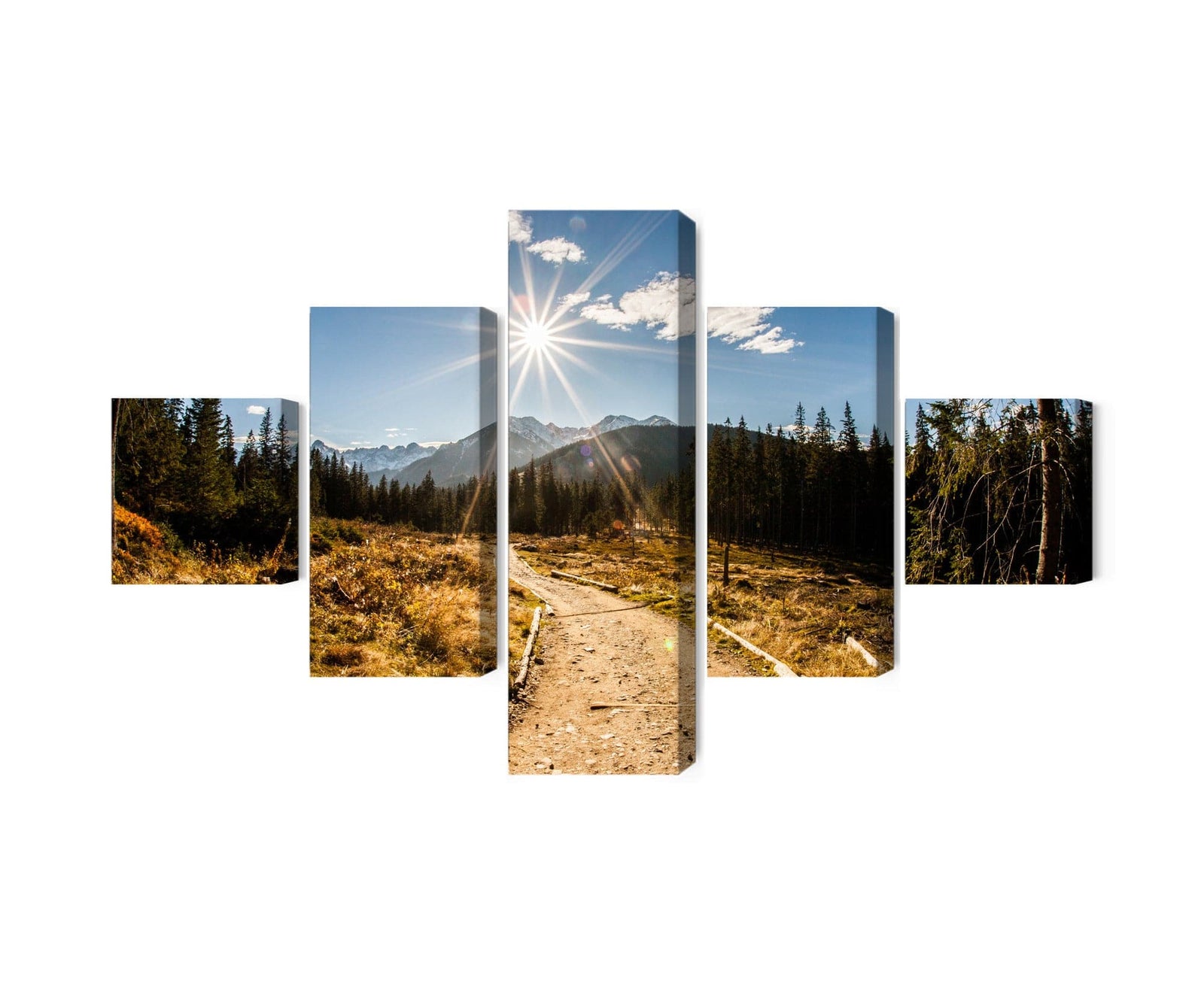 Kanva - Saulains diena Tatru kalnos 3D, N-4364 X-ART