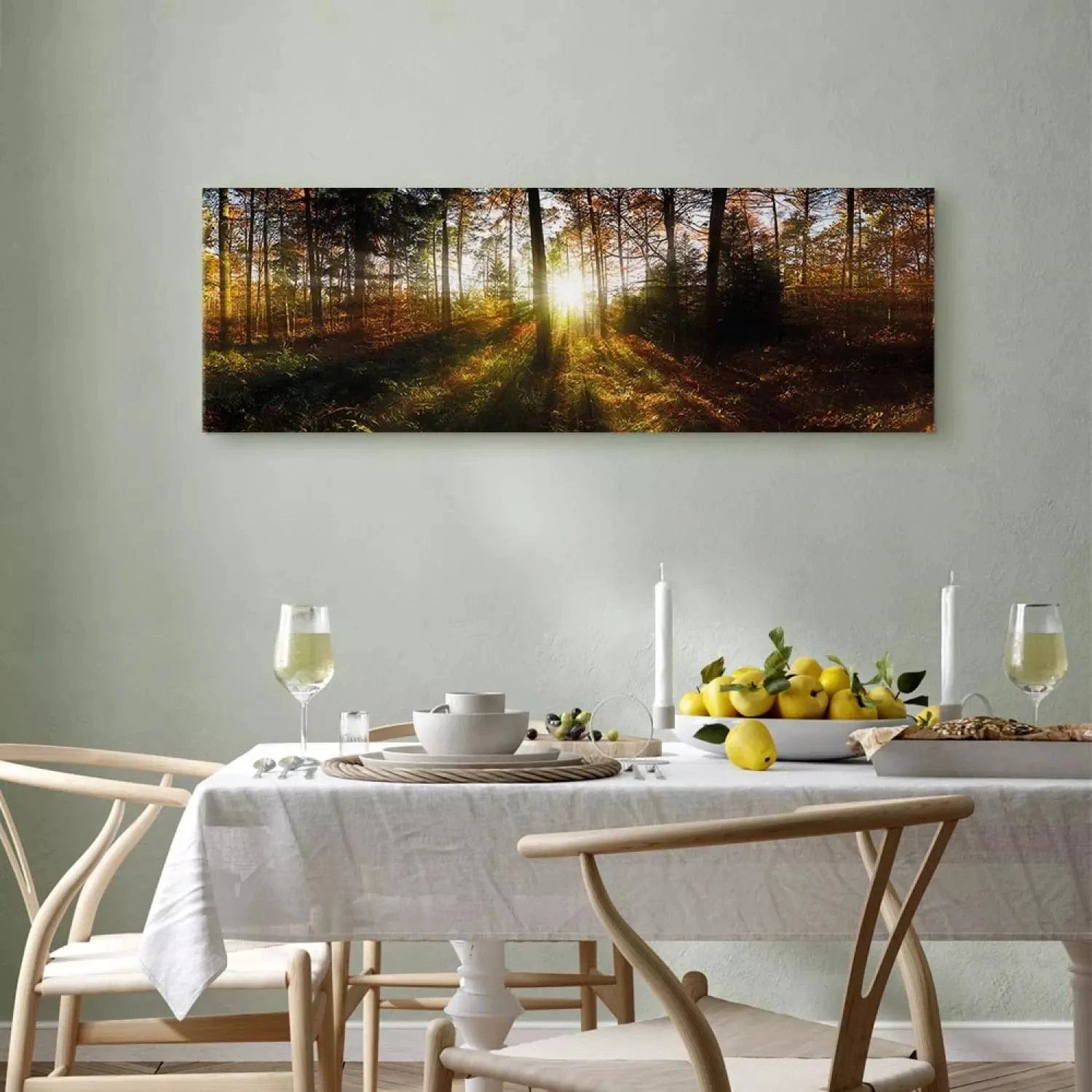 Kanva - Saulains un skaists mežs, (x 1) - interjerā G-ART