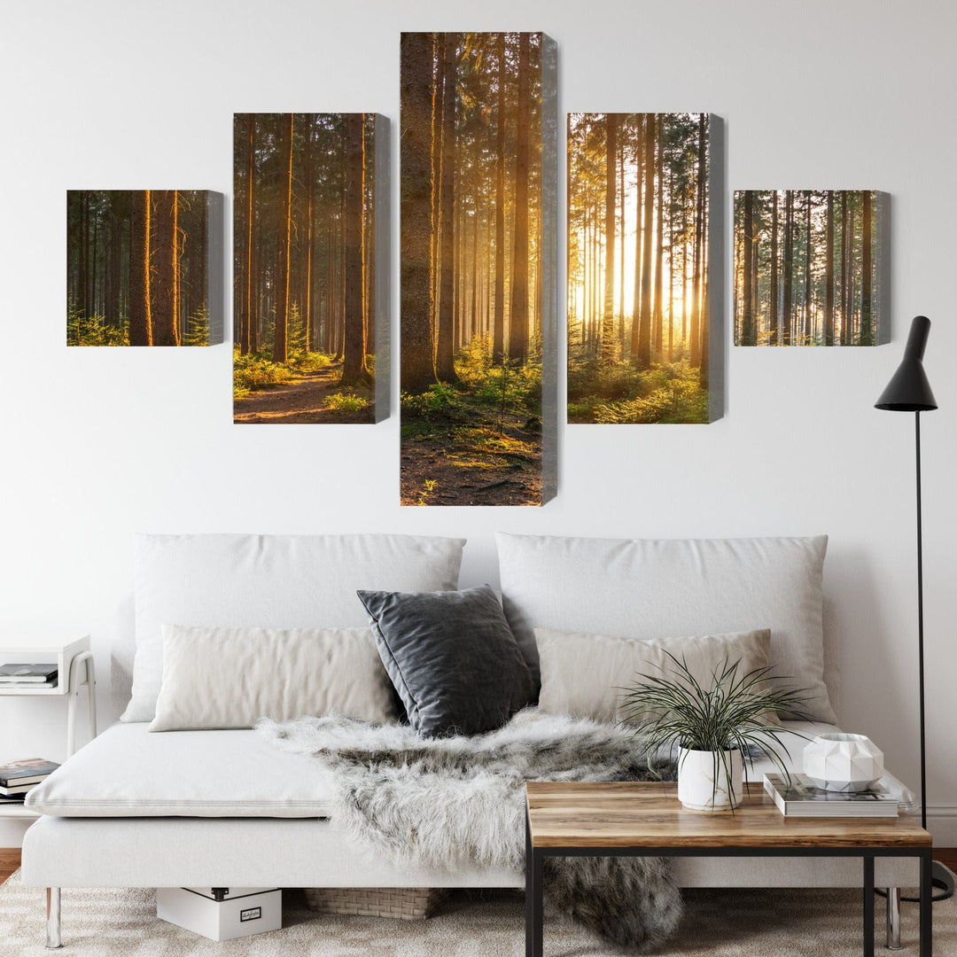 Kanva - Saulriets mežā, N-1868 X-ART