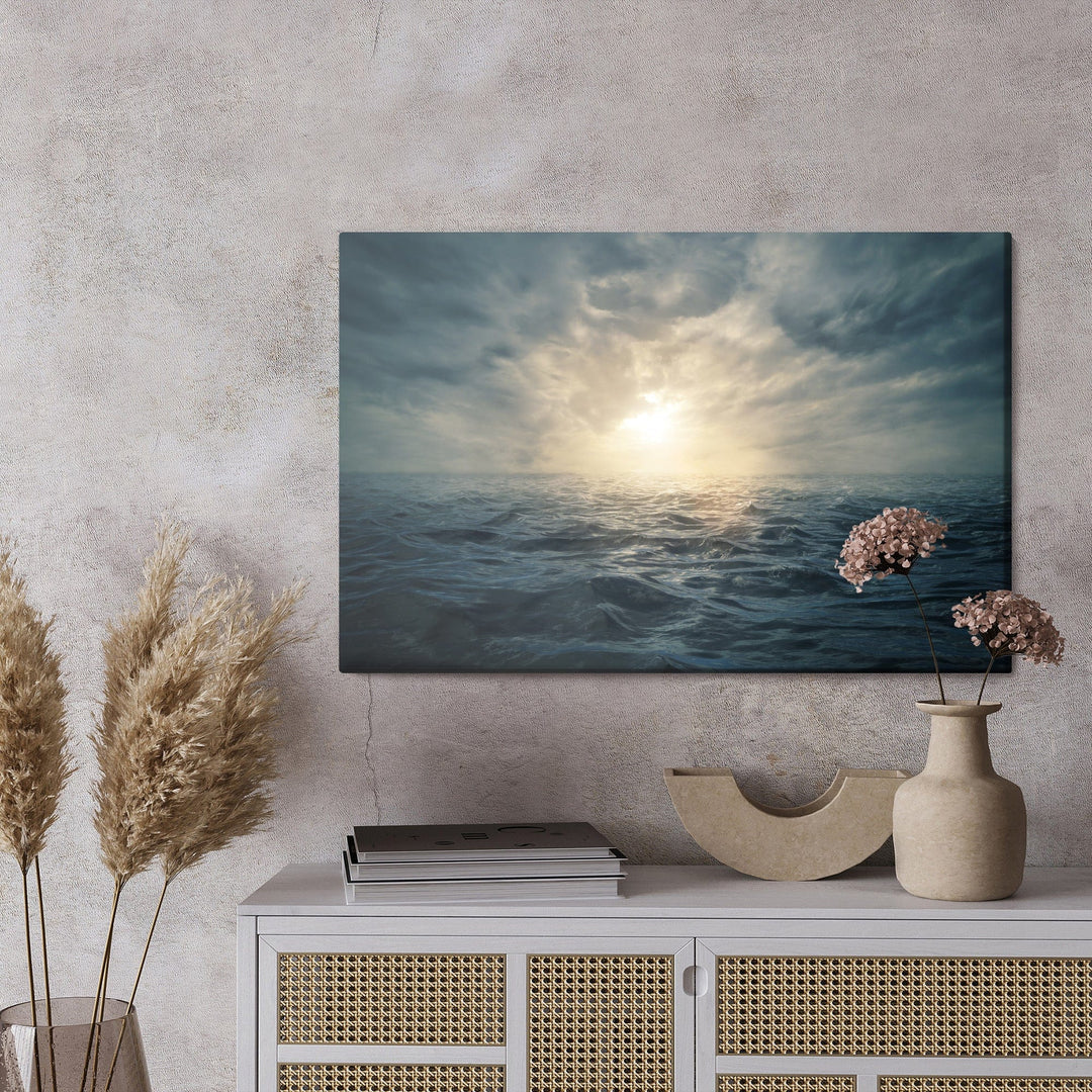 Kanva - Saulriets vētrainā jūrā, N-499 X-ART