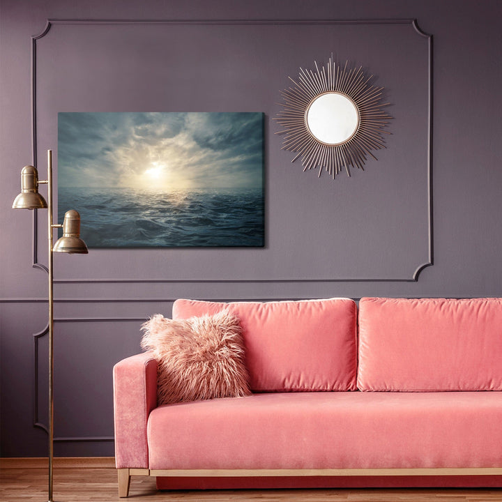 Kanva - Saulriets vētrainā jūrā, N-499 X-ART