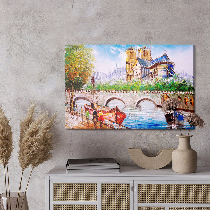 Kanva - Sēna upe Parīzē, N-1091 X-ART