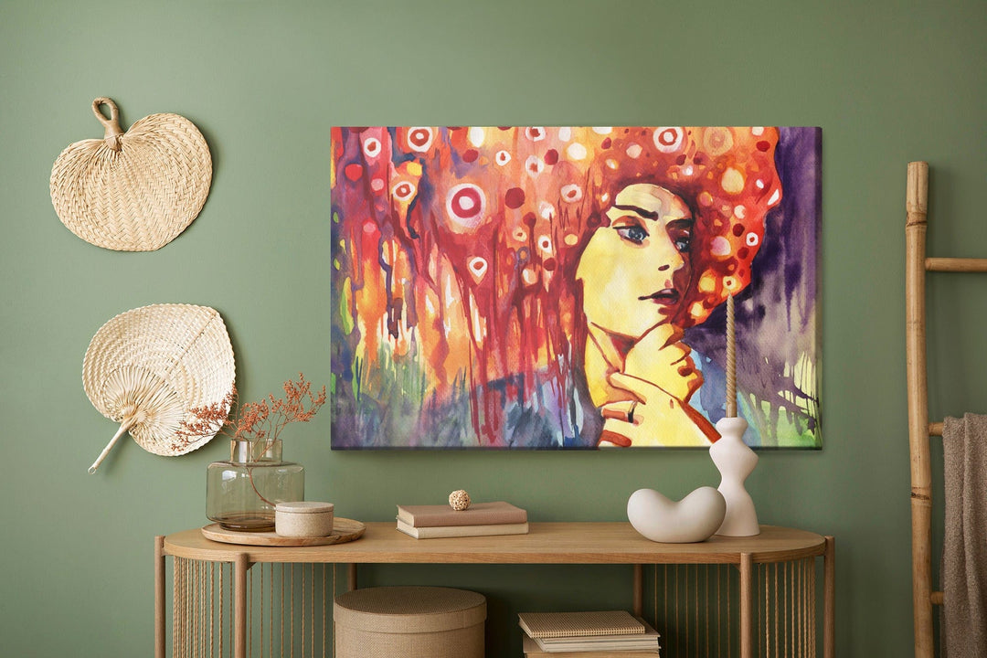 Kanva - Sievietes abstrakts portrets, N-899 X-ART