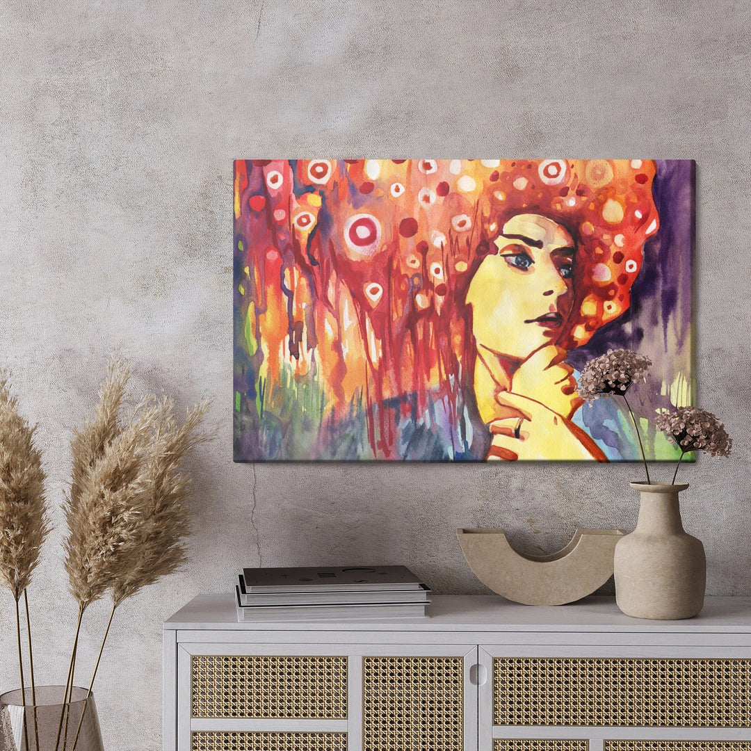 Kanva - Sievietes abstrakts portrets, N-899 X-ART