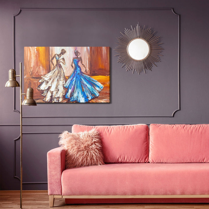 Kanva - Sievietes balles tērpos, N-909 X-ART