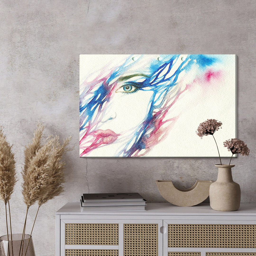 Kanva - Sievietes seja akvareļu tehnikā, N-905 X-ART