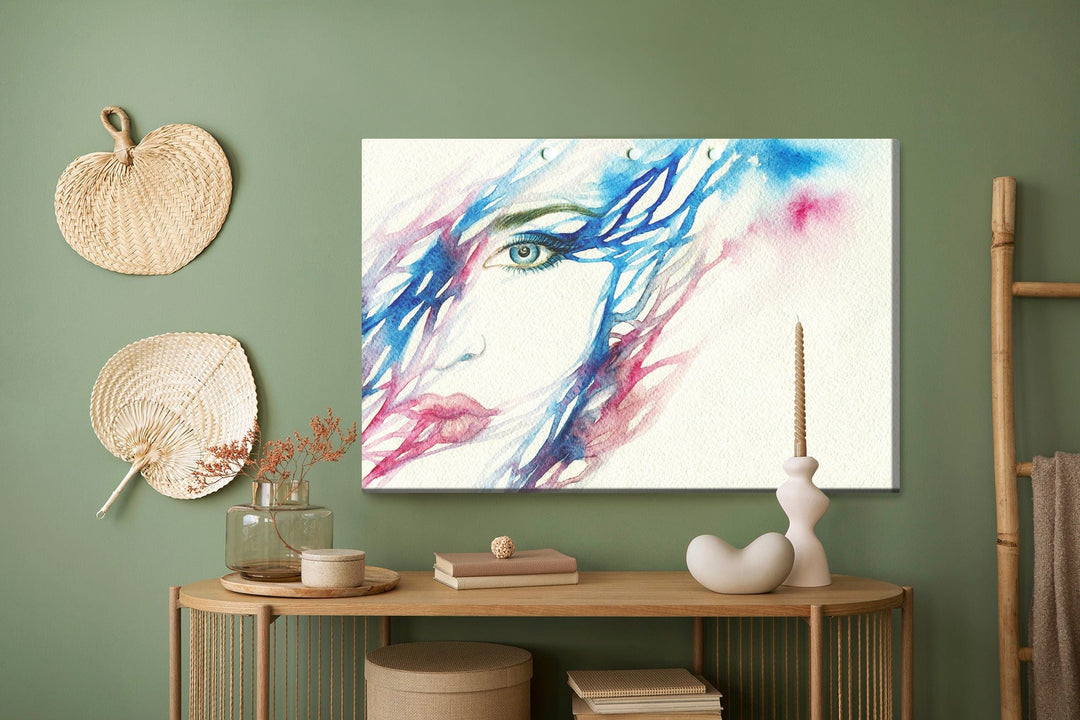 Kanva - Sievietes seja akvareļu tehnikā, N-905 X-ART