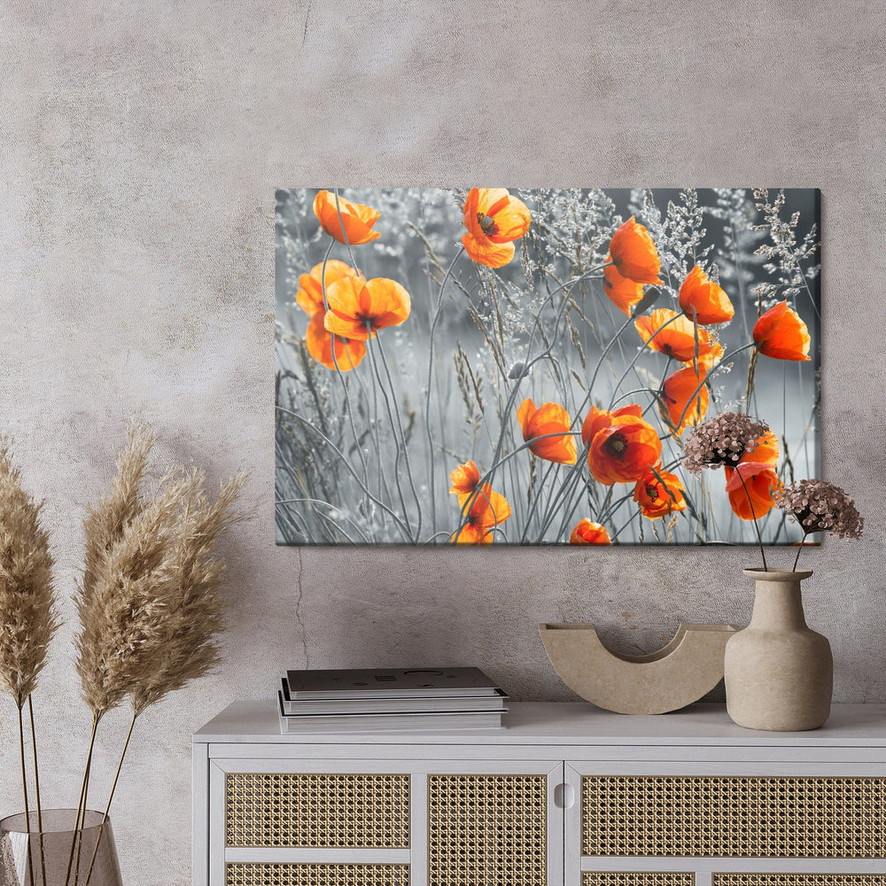 Kanva - Skaista pļava ar magonēm, N-186 X-ART