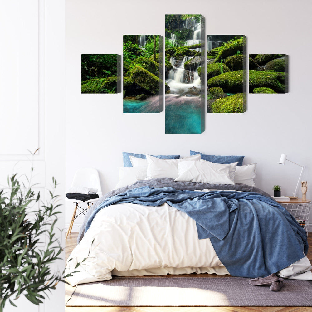 Kanva - Skaists ūdenskritums džungļos, N-3246 X-ART