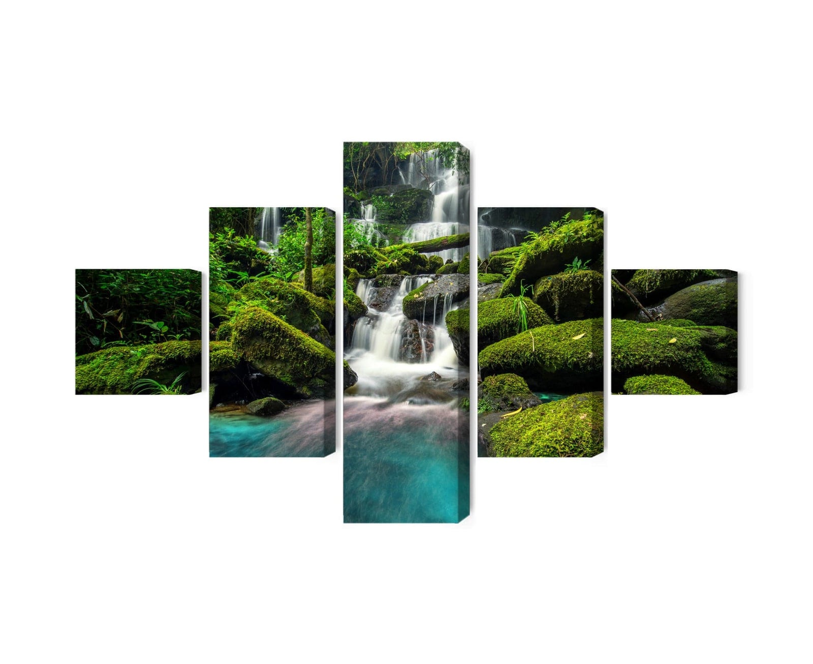 Kanva - Skaists ūdenskritums džungļos, N-3246 X-ART