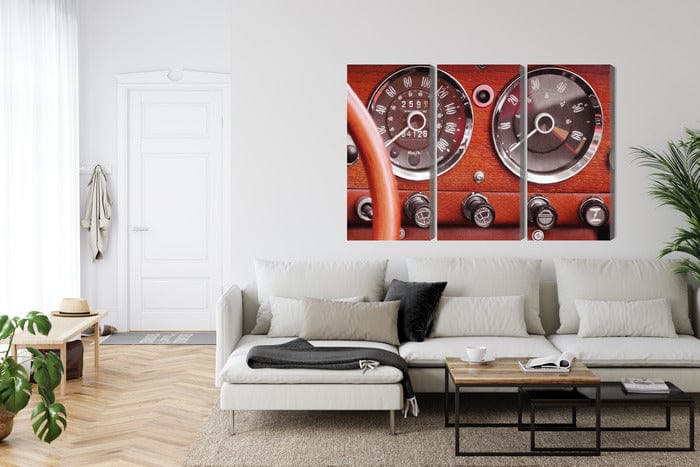 Kanva - Skaitītāji retro automašīnā, N-3397 X-ART