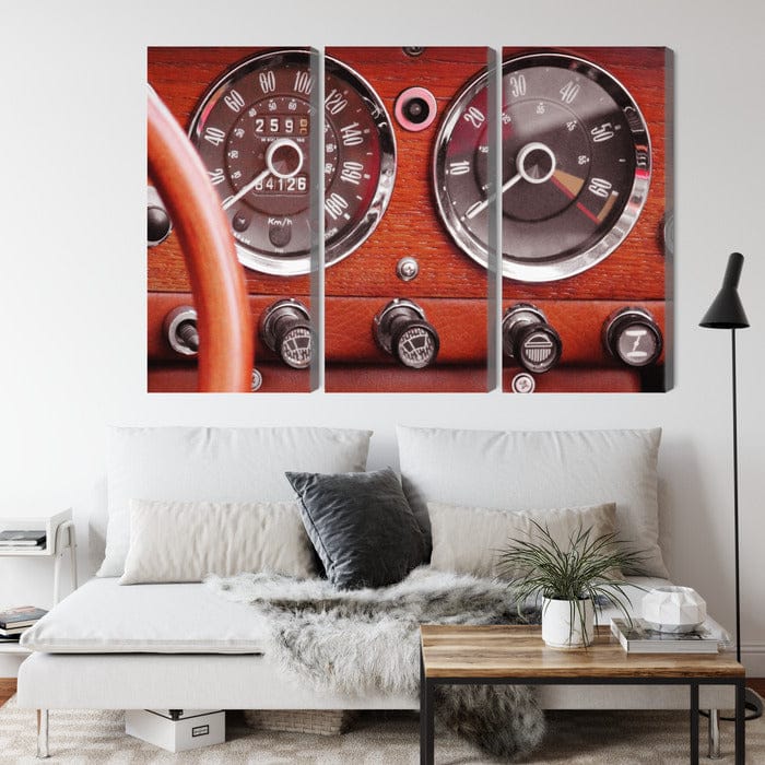 Kanva - Skaitītāji retro automašīnā, N-3397 X-ART