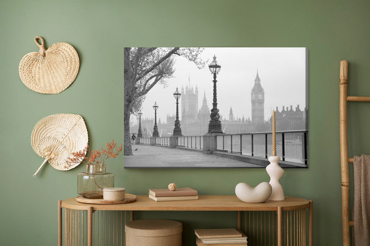 Kanva - Skats uz Big Benu un Vestminsteras pili, N-1278 X-ART