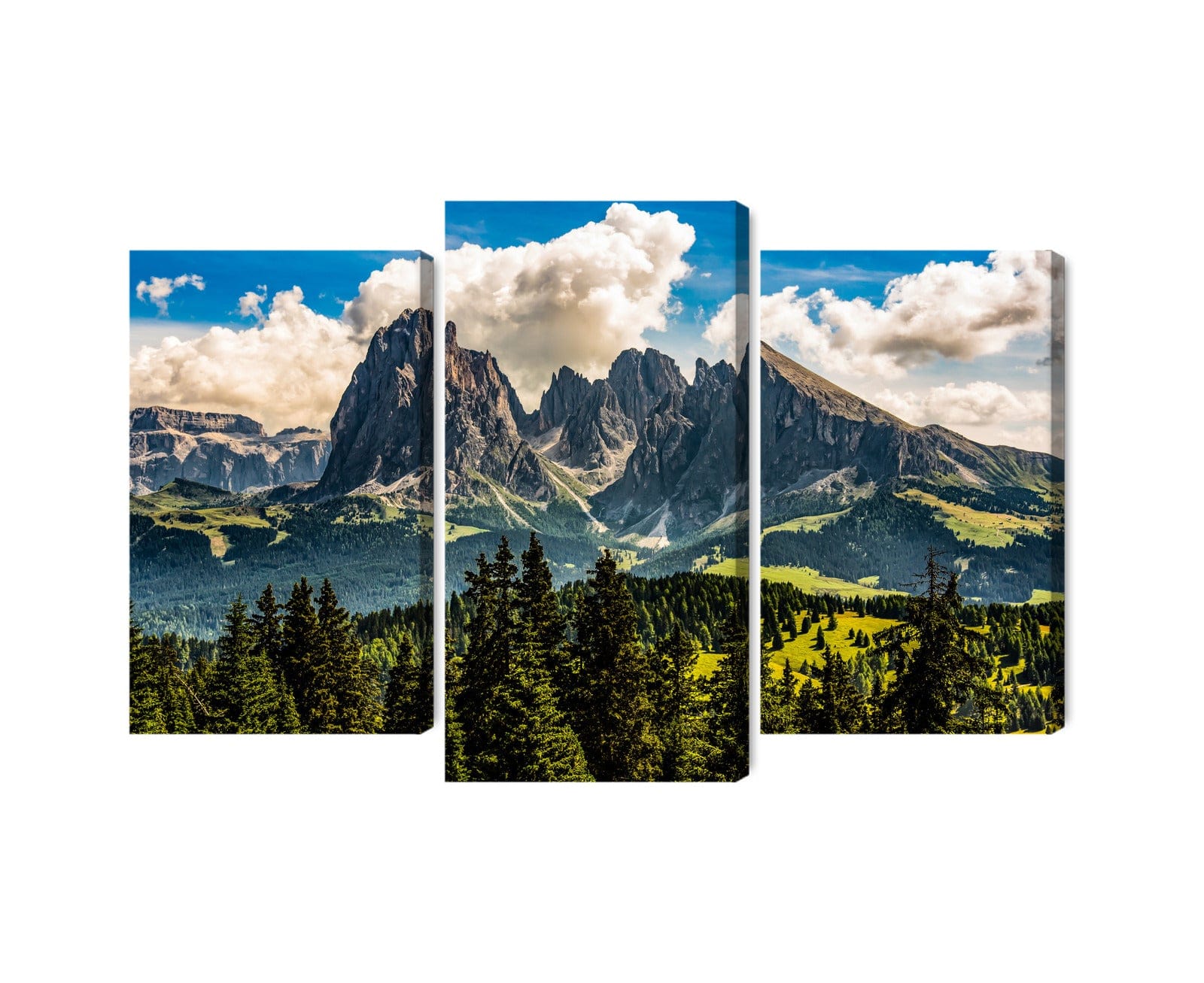 Kanva - Skats uz Itālijas Dolomītiem 3D, N-4446 X-ART