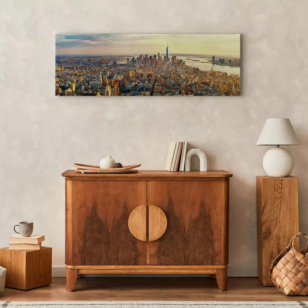 Glezna Skats uz Ņujorku (93039) – Pilsētas Ainava ART XL