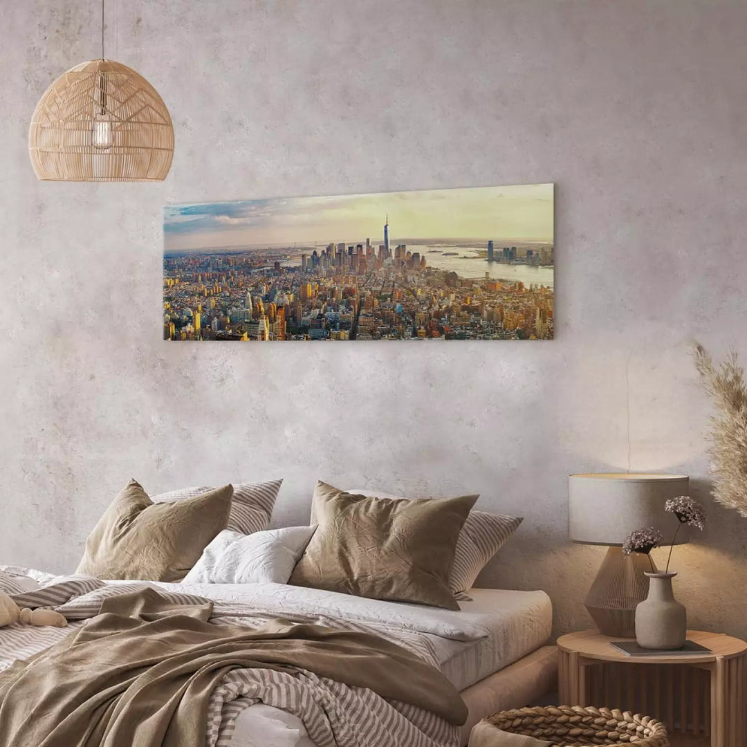 Glezna Skats uz Ņujorku (93039) – Pilsētas Ainava ART XL