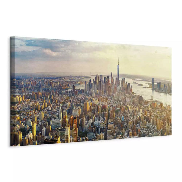 Glezna Skats uz Ņujorku (93039) – Pilsētas Ainava ART XL