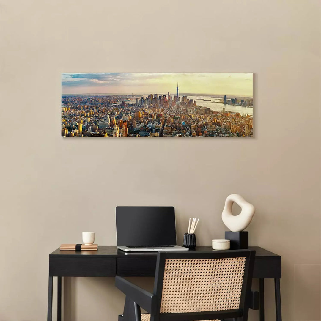 Glezna Skats uz Ņujorku (93039) – Pilsētas Ainava ART XL