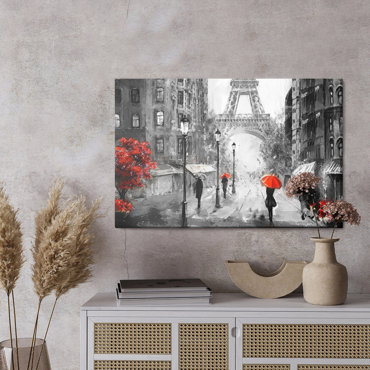 Kanva - Skats uz Parīzes ielu, N-1112 X-ART