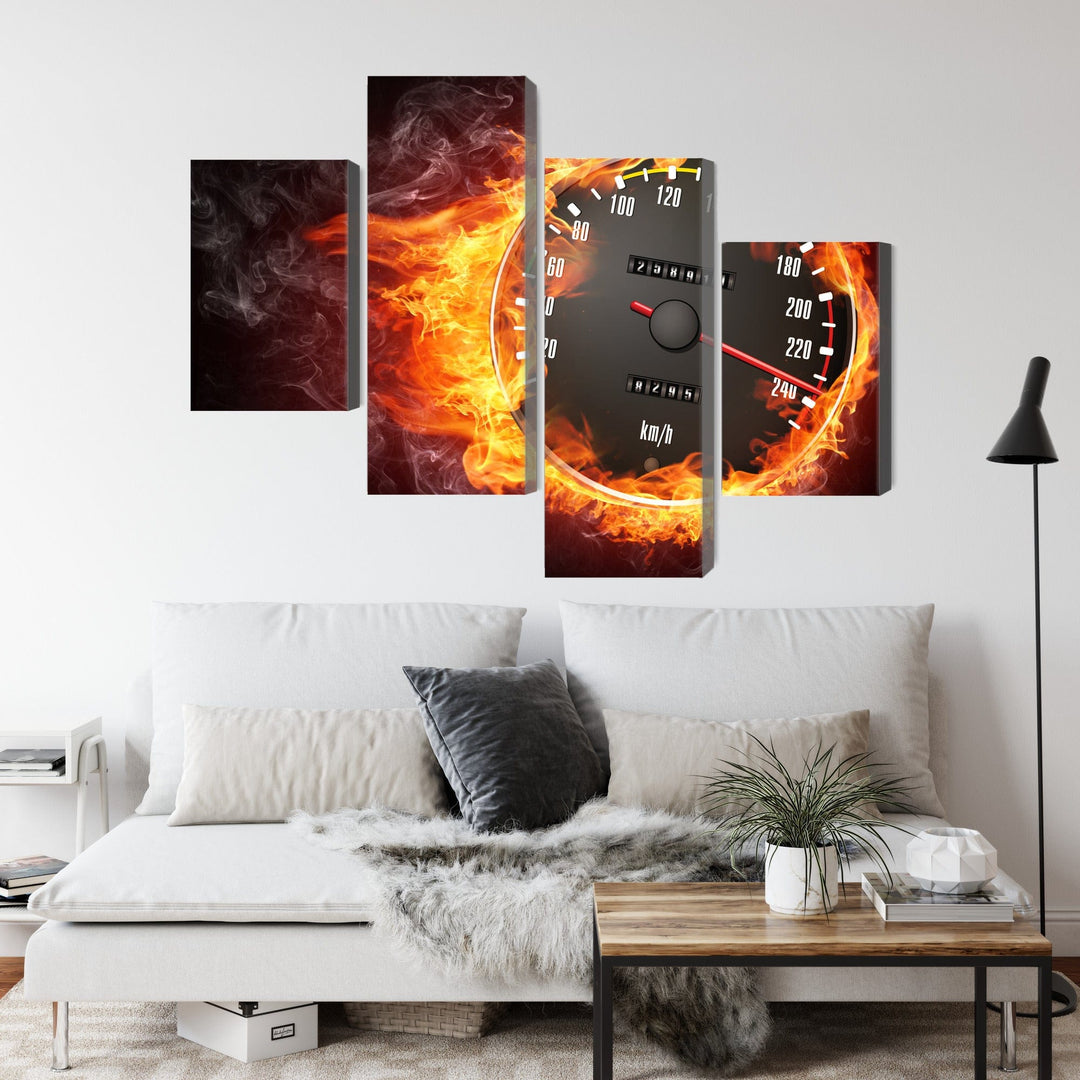 Kanva - Spidometrs liesmās, N-2928 X-ART