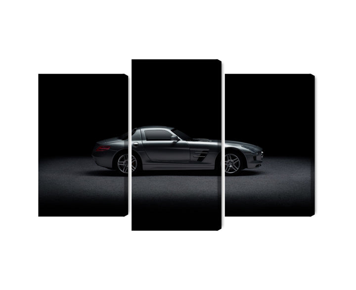 Kanva - Sporta auto uz tumša fona, N-3519 X-ART