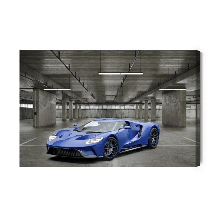 Kanva - Sporta automašīna garāžā, N-436 X-ART