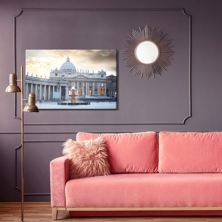 Kanva - Svētā Pētera bazilika Vatikānā, N-1237 X-ART
