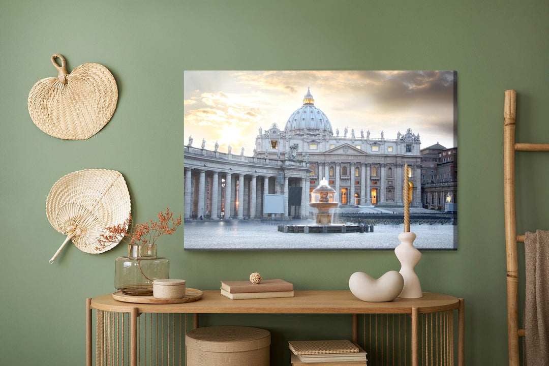 Kanva - Svētā Pētera bazilika Vatikānā, N-1237 X-ART