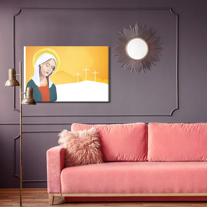 Kanva: Svētās Jaunavas Marijas portrets X-ART