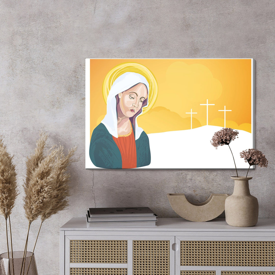 Kanva: Svētās Jaunavas Marijas portrets X-ART