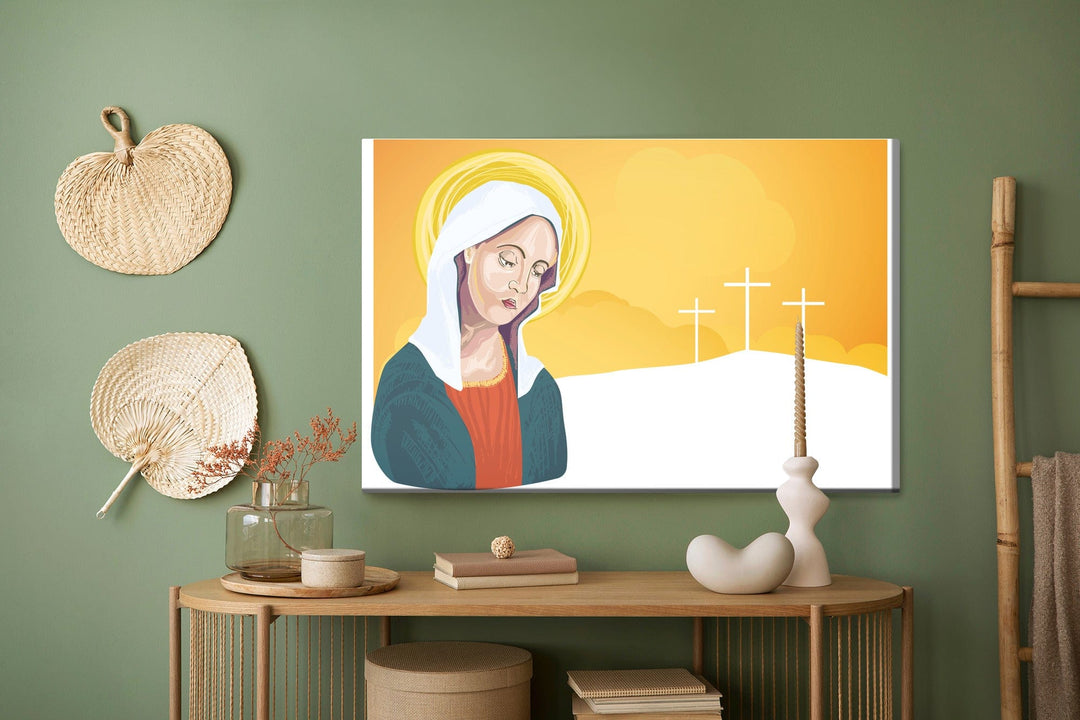 Kanva: Svētās Jaunavas Marijas portrets X-ART