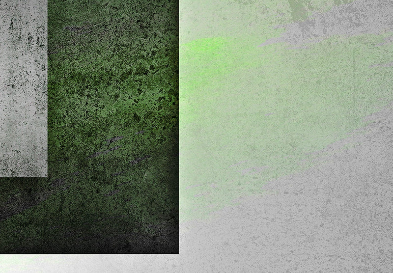 Kanva - Taisnstūris - zaļā un pelēkā krāsā, 144063 G-ART